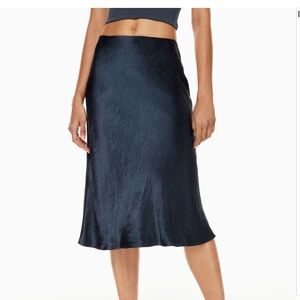 Babaton Silk Skirt